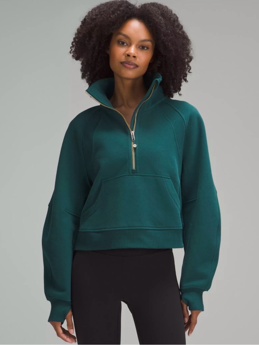 Lululemon Scuba Oversized Funnel-Neck Half
Zip